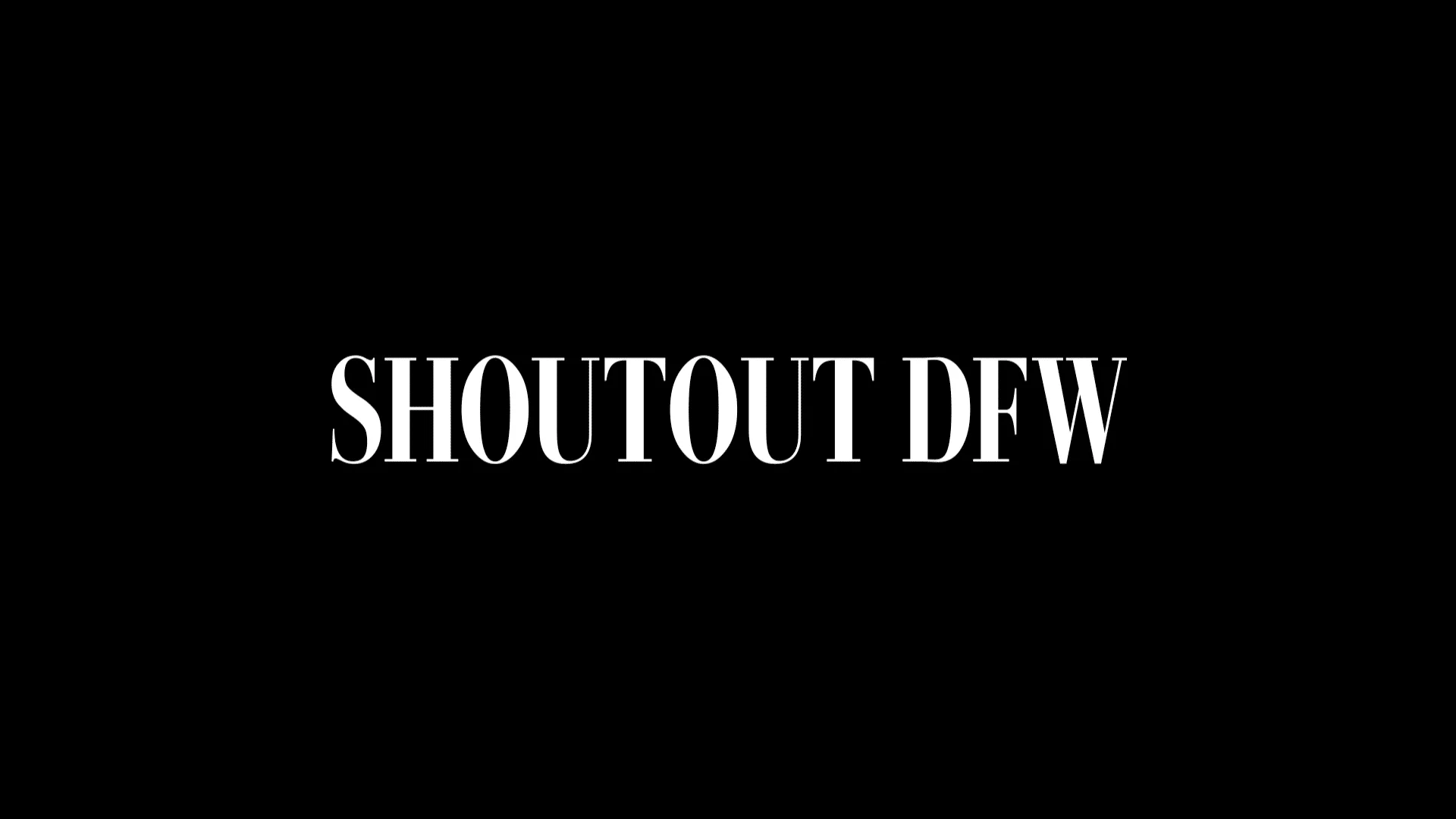 Shoutout DFW